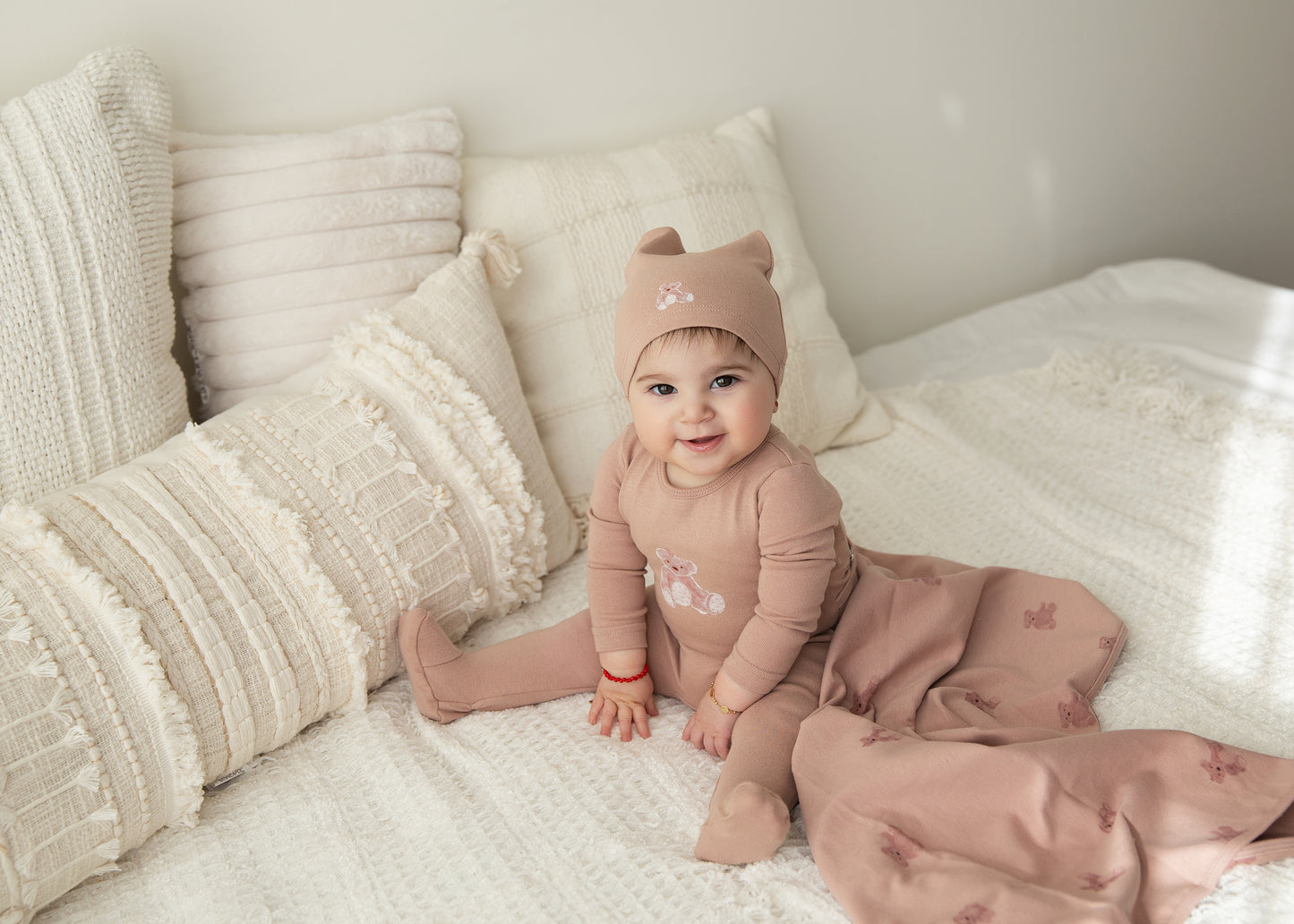 Cuddle Stretchie Dusty Pink