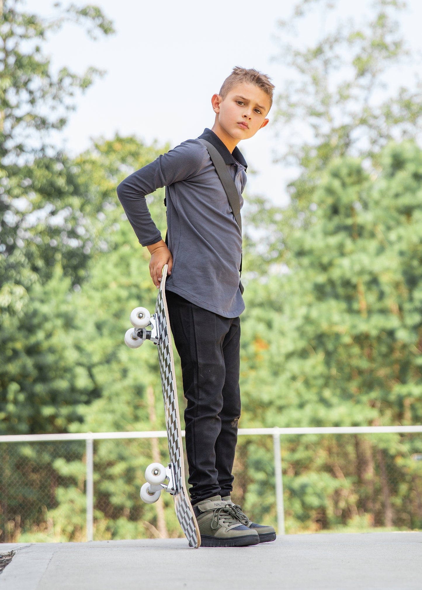 Charcoal Polo