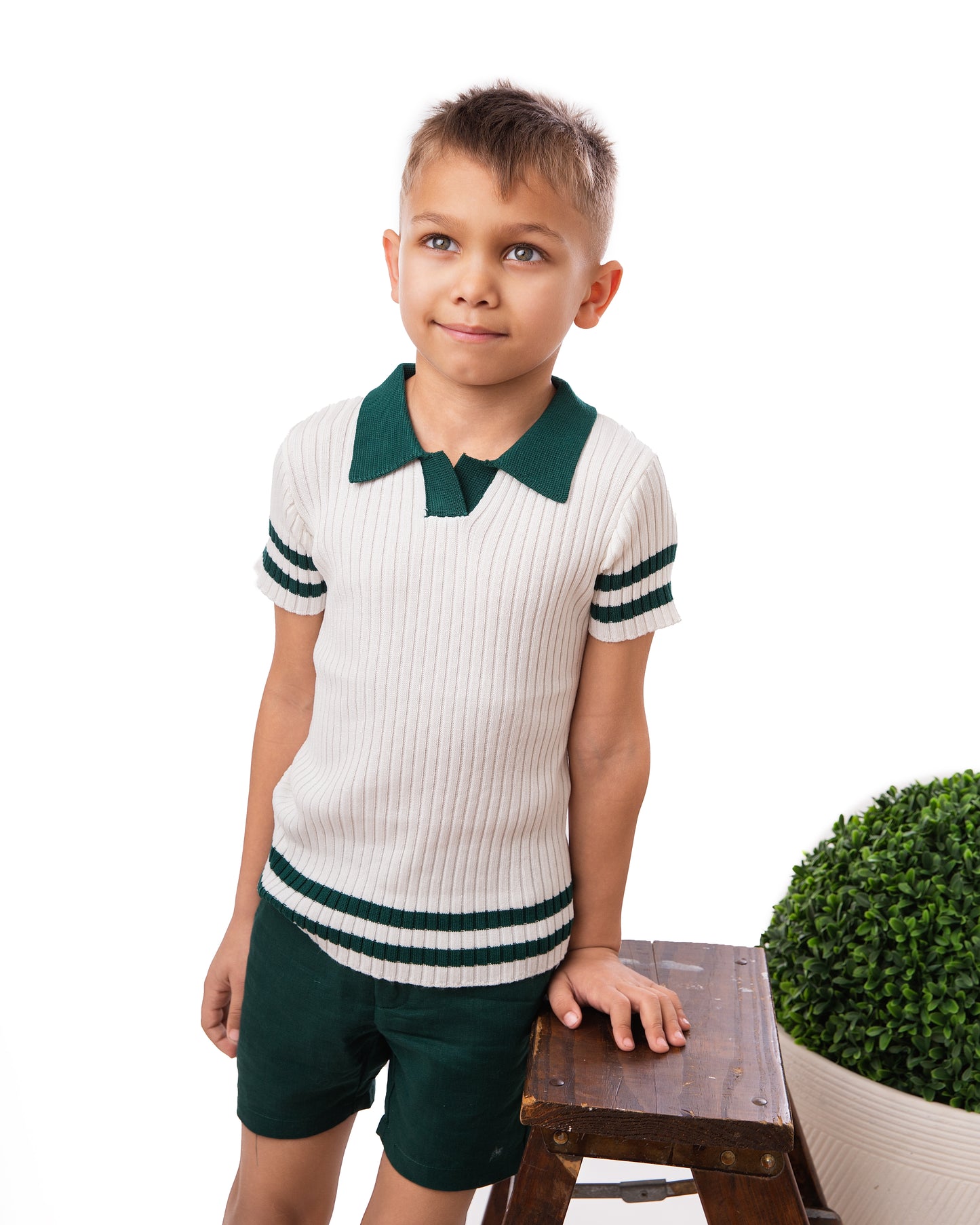 Supreme Green Knit Top