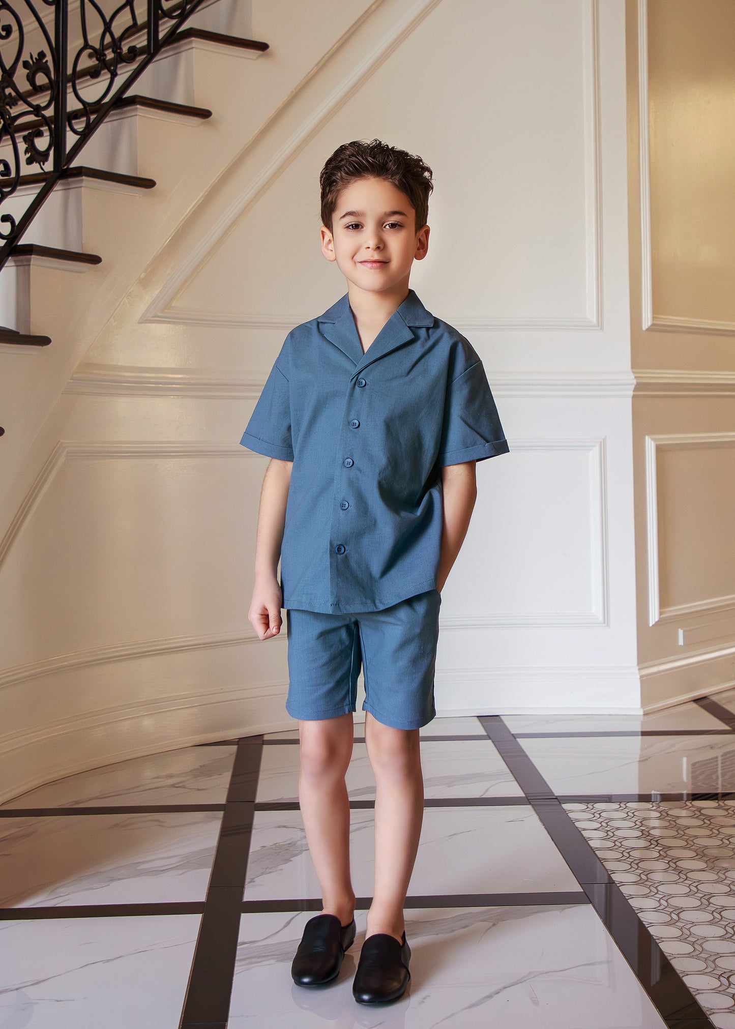 Green Linen Shirt