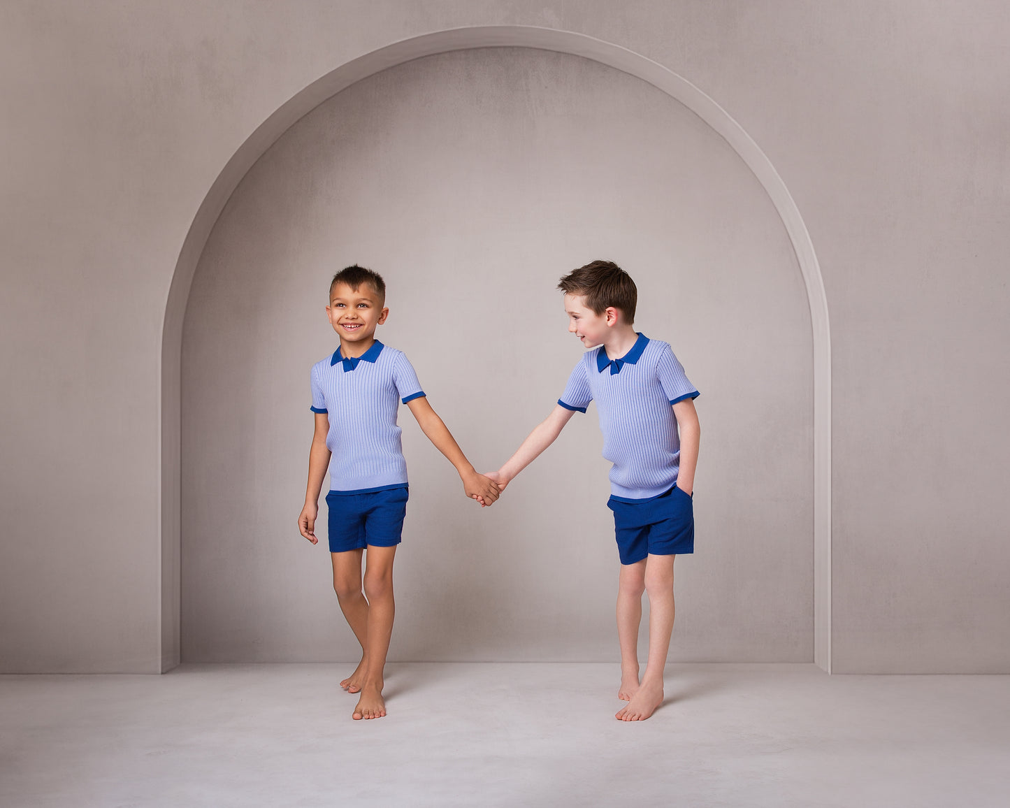 Royal Linen Shorts