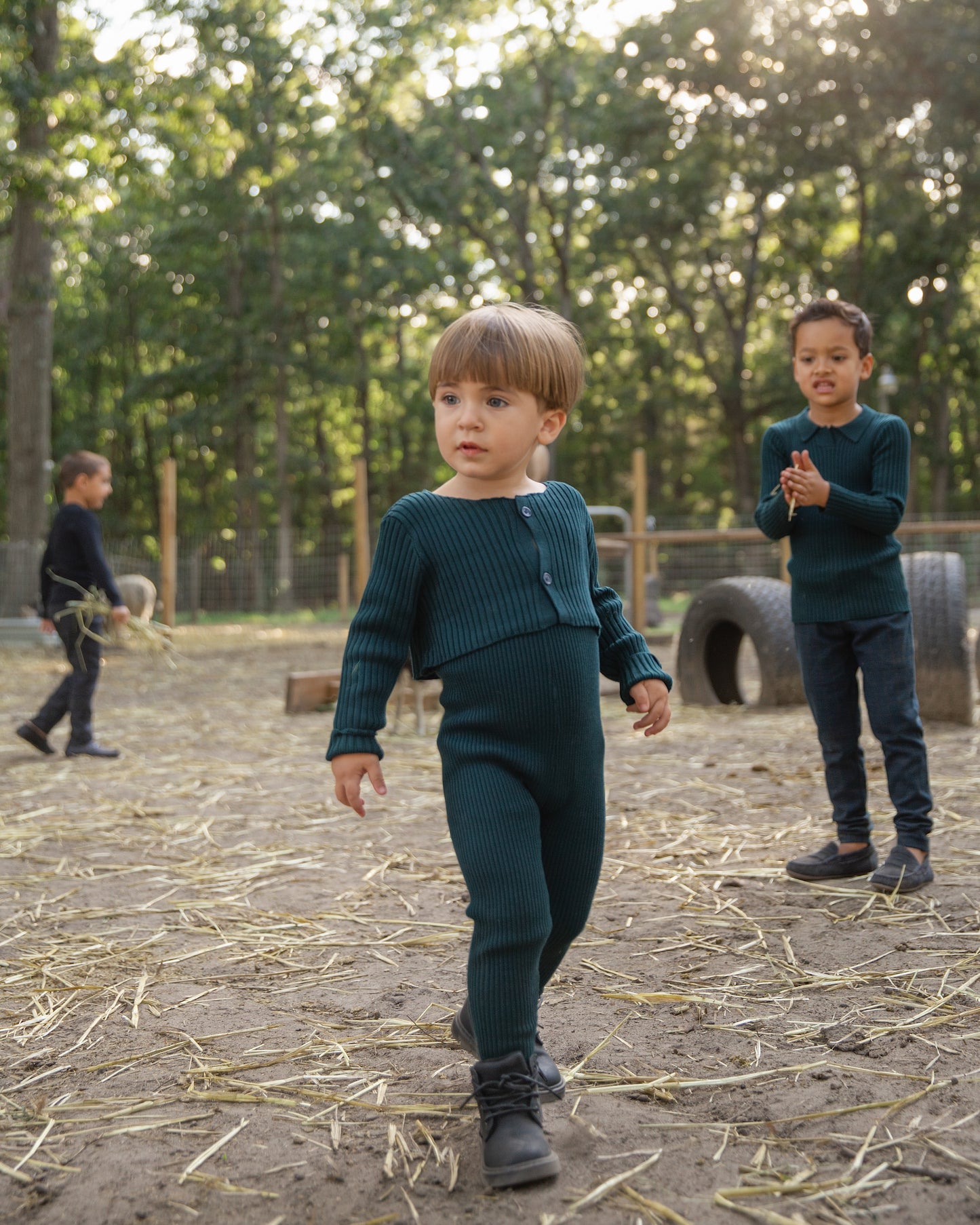 Forest Knit Overall