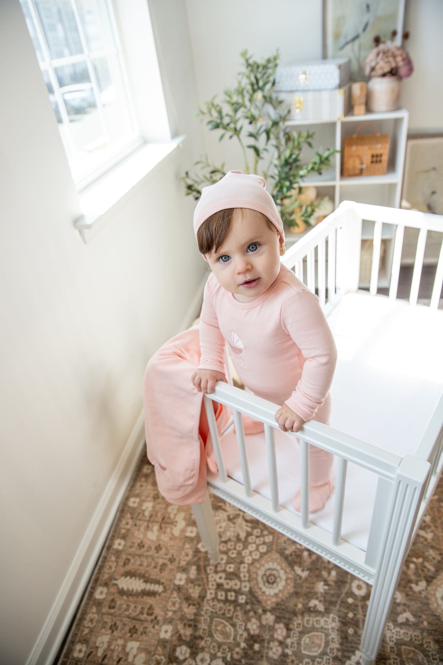 Baby Carriage girl stretchie