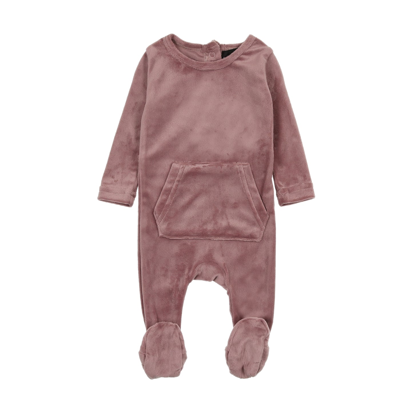 Mauve kangaroo pocket stretchie