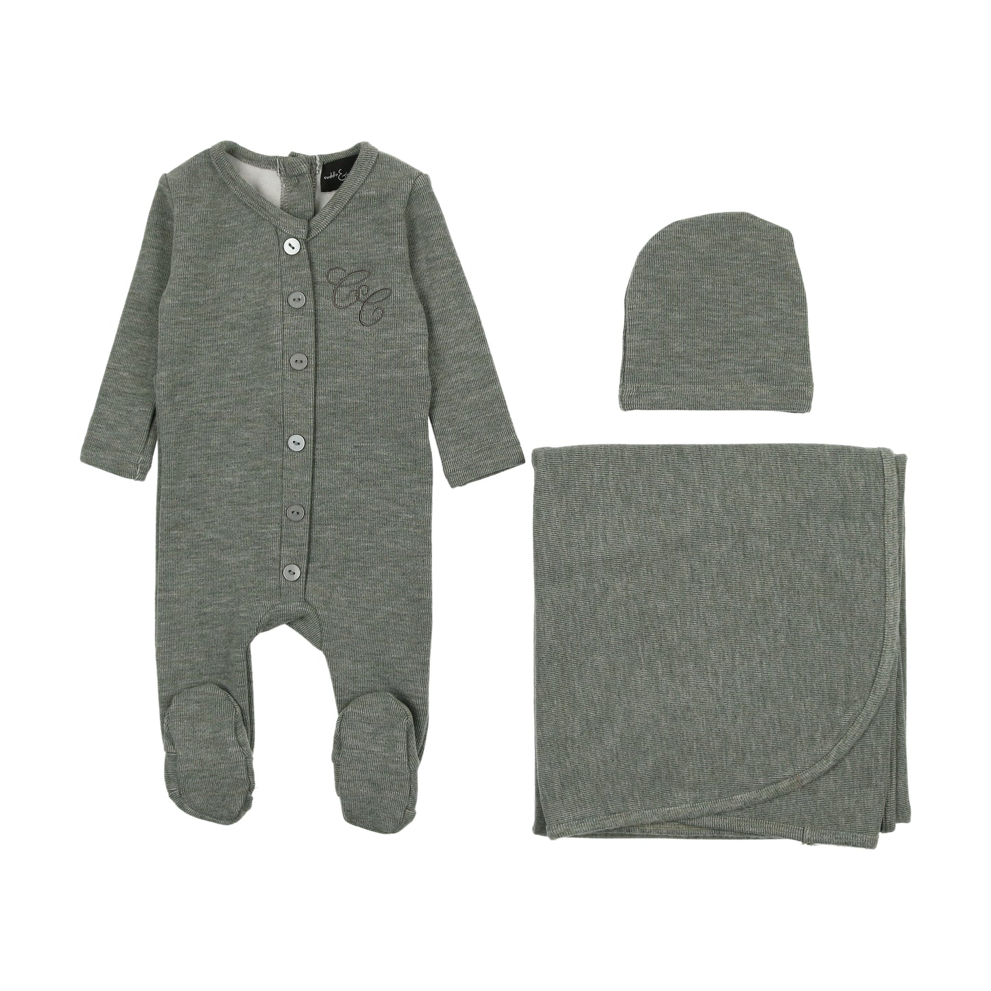 Green stressed Blanket