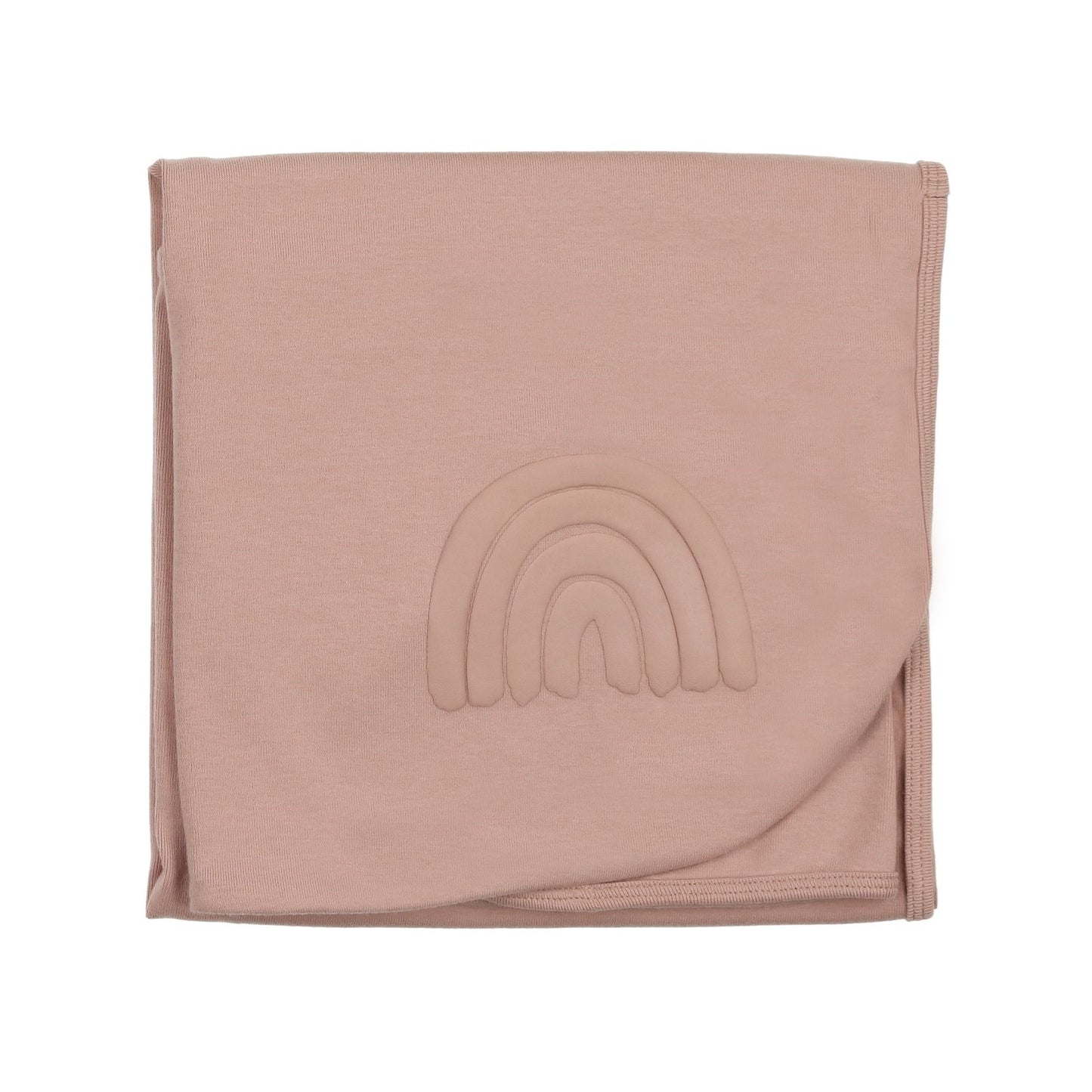 Puff rainbow Nude Pink blanket