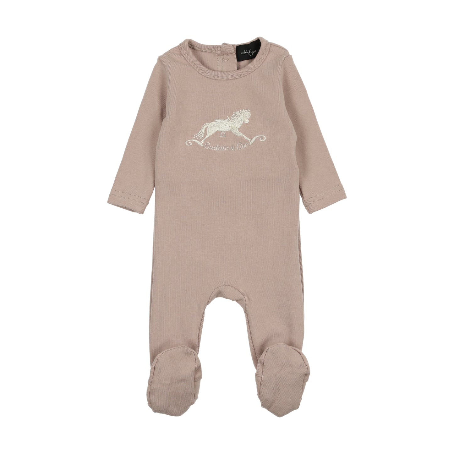 Rocking horse Taupe stretchie