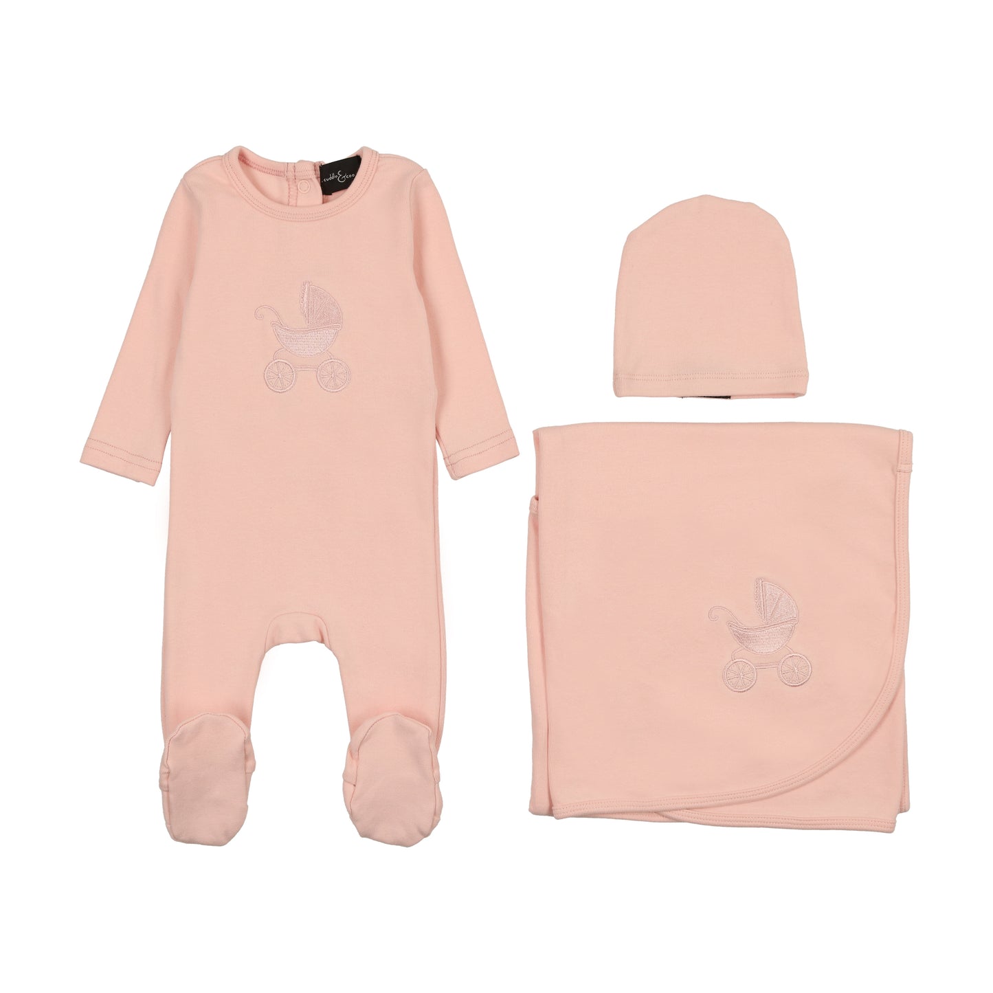 Baby Carriage girl stretchie