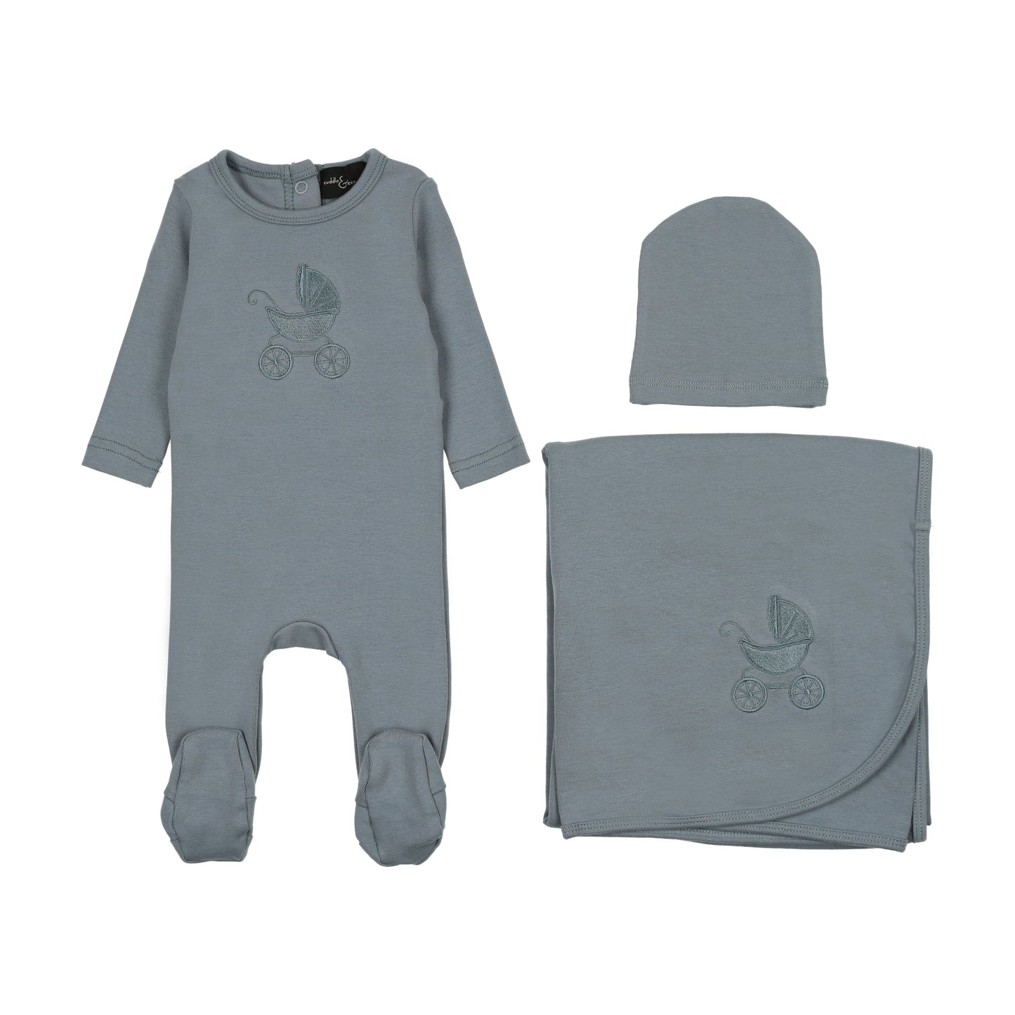 Baby Carriage Boy blanket