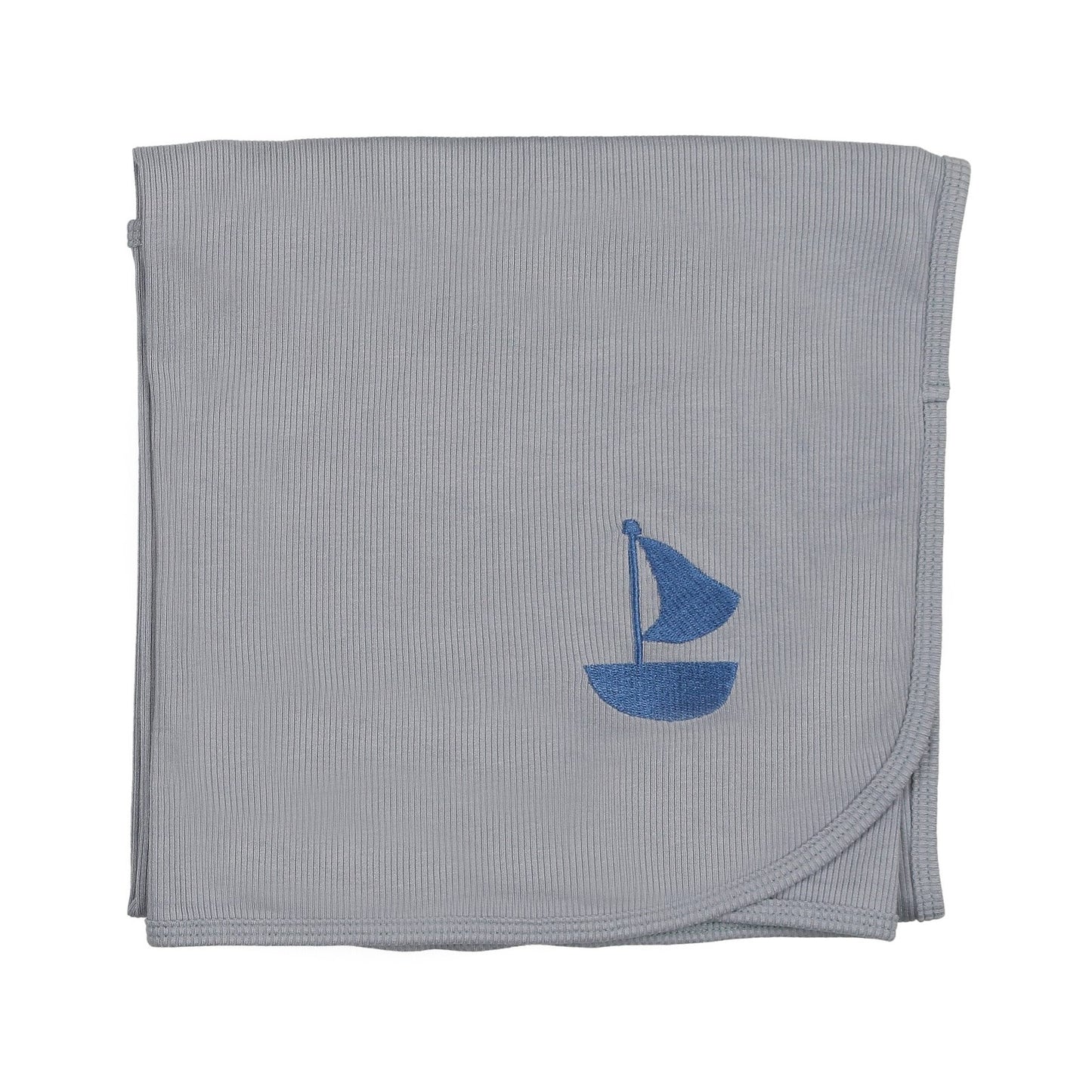 Sailboat Ribbed blanket