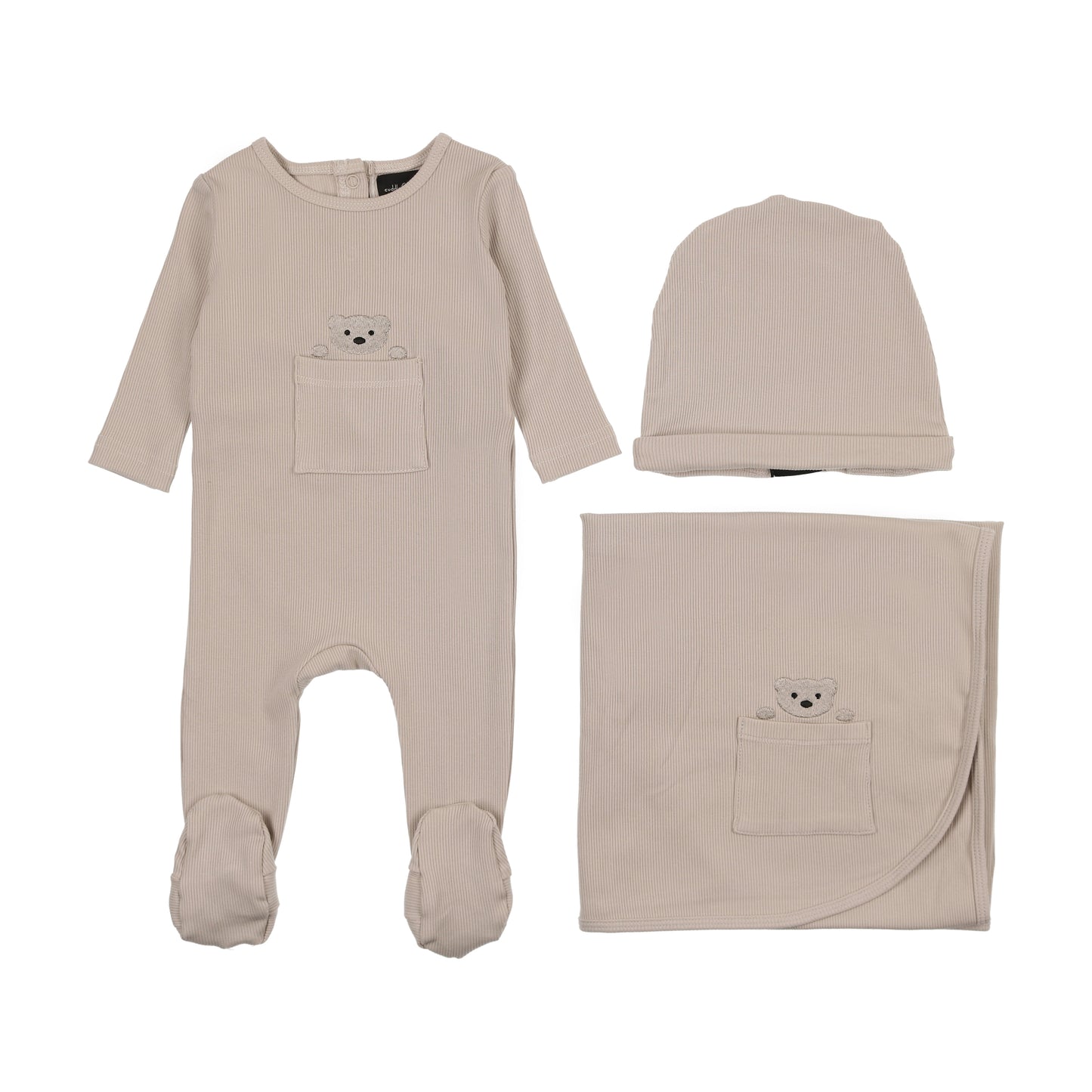 Peekaboo Bear Layette Set Boy