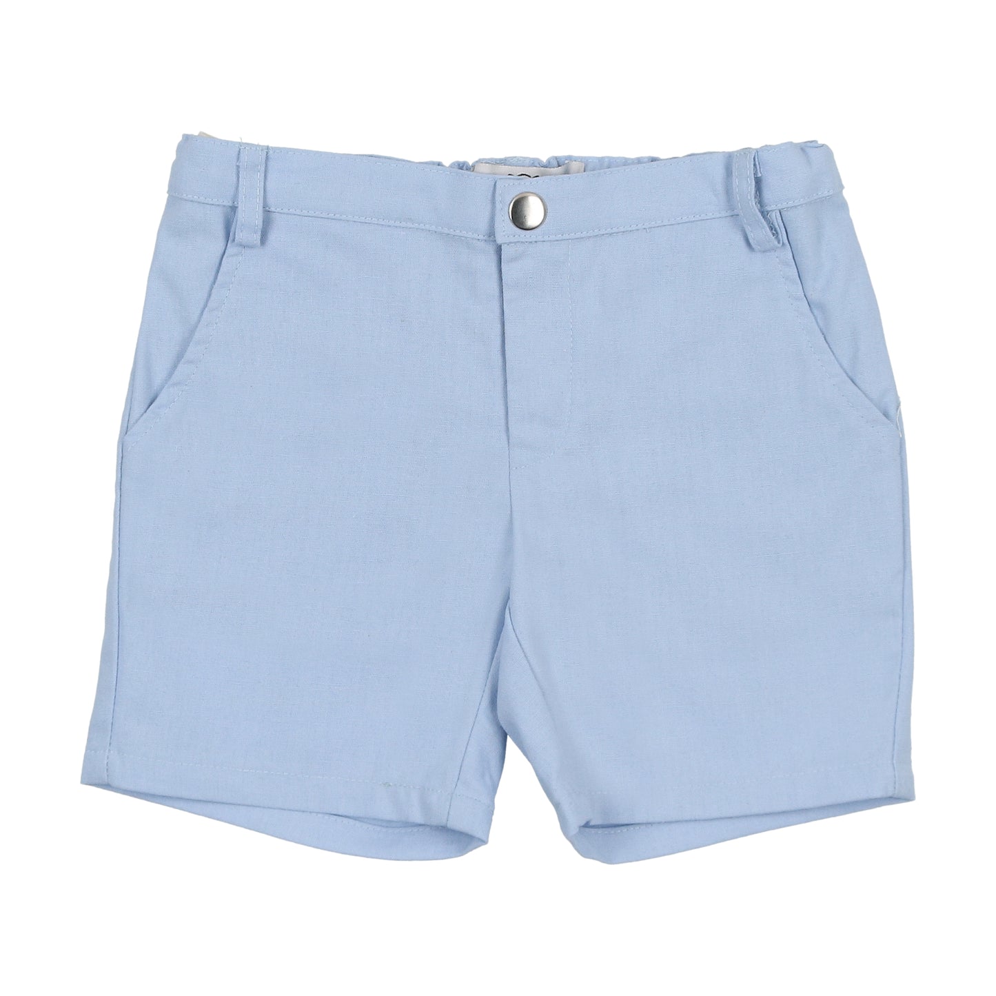 Sky Blue Linen Shorts