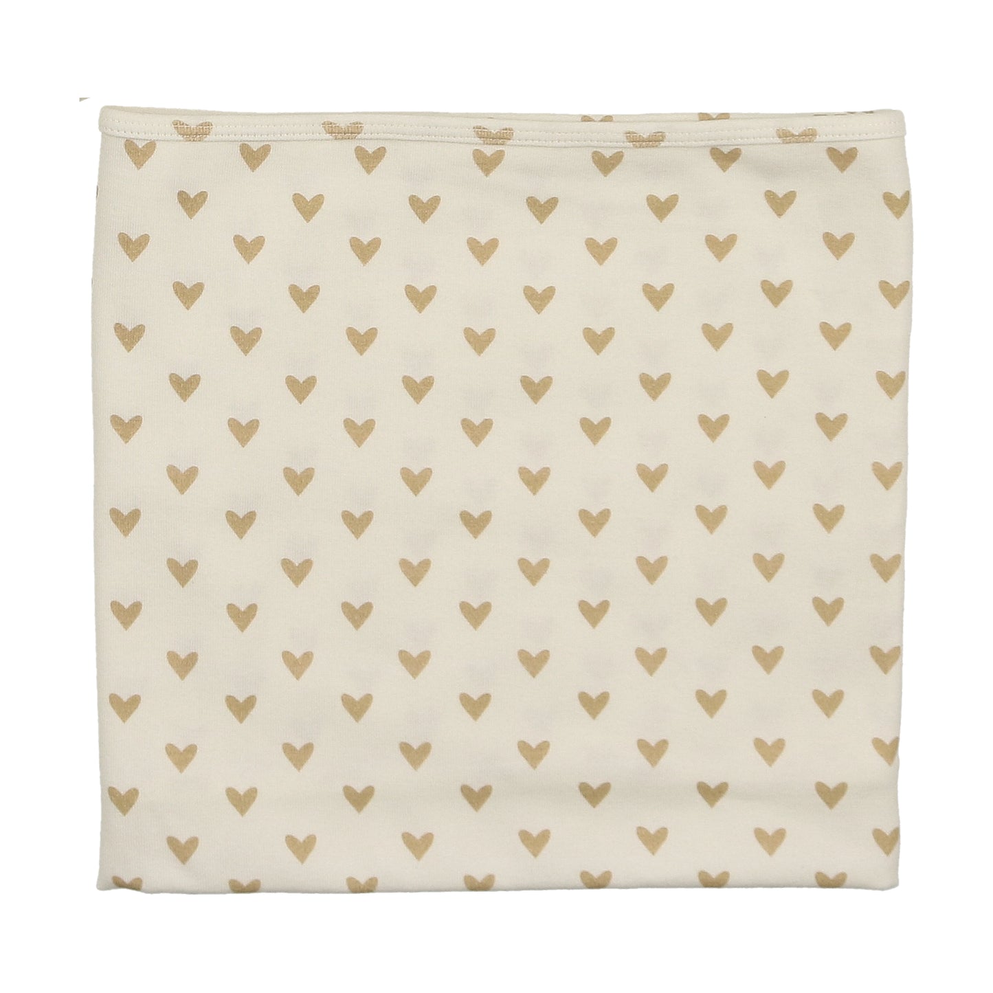 Gold Hearts Blanket