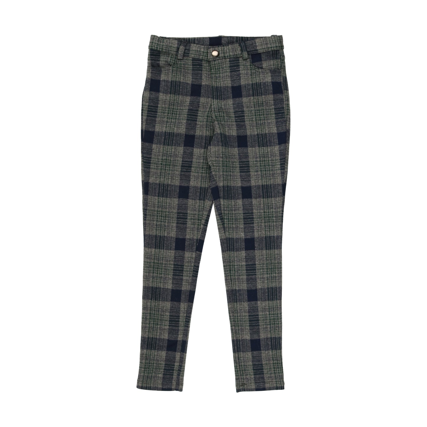 Grey/Navy plaid pants