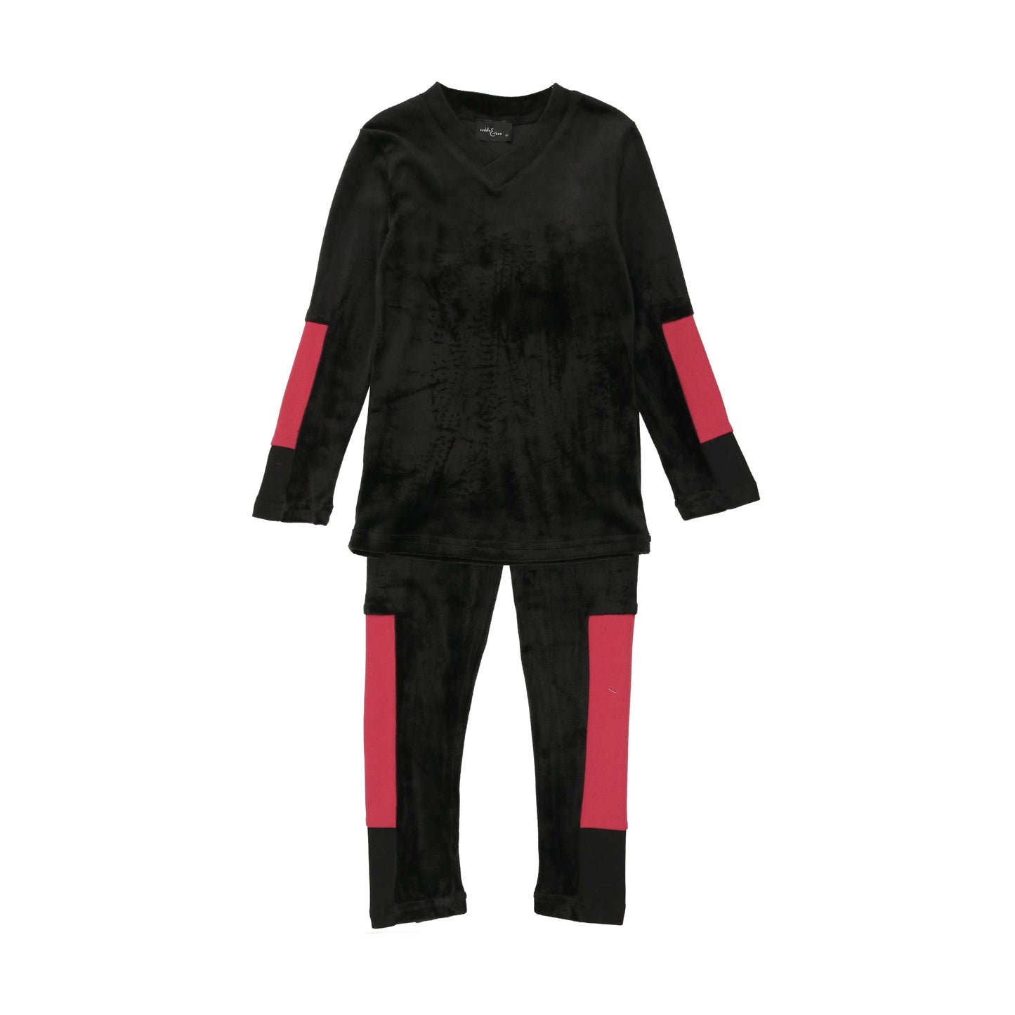 Black/Cherry arm Pajamas