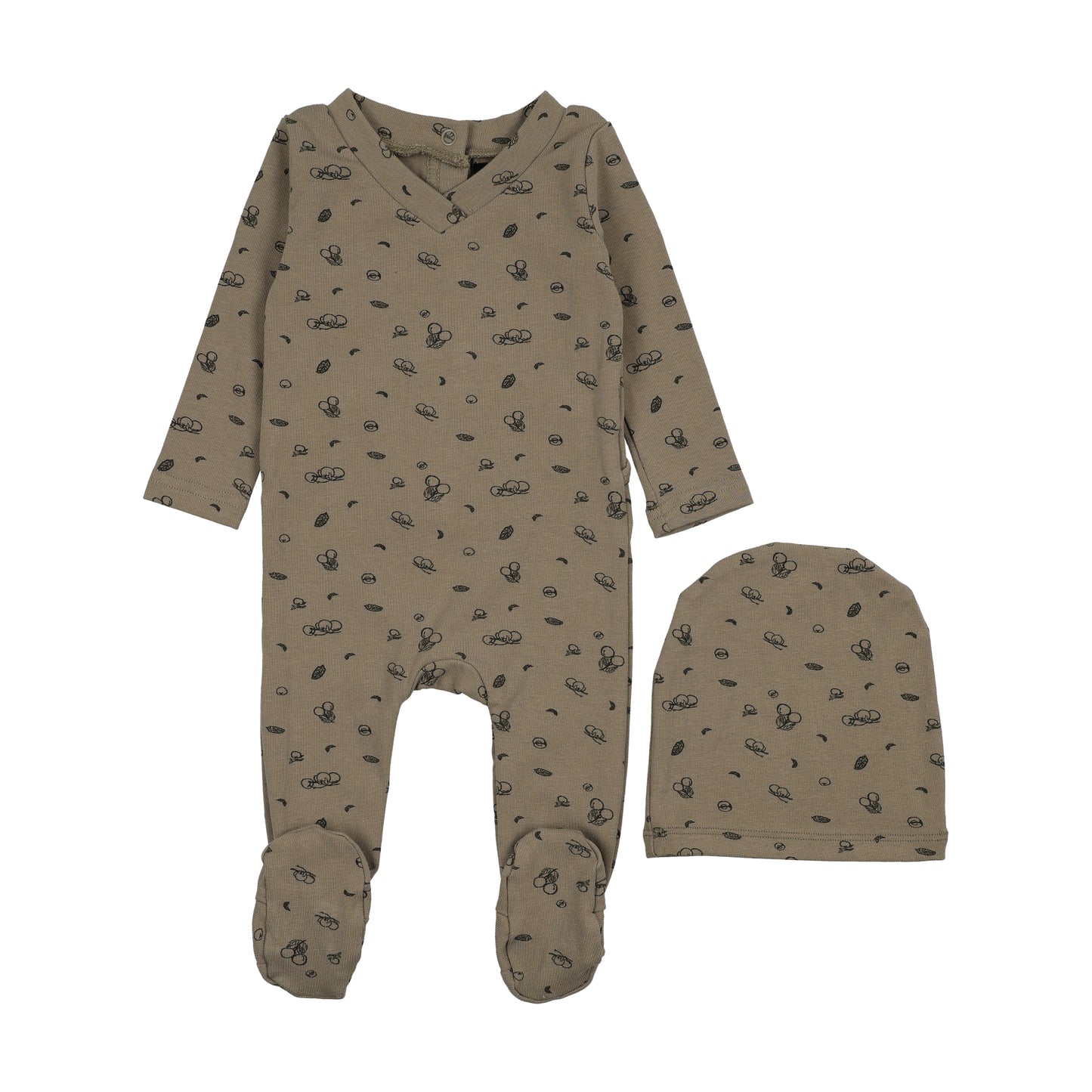 Olive Print Stretchie