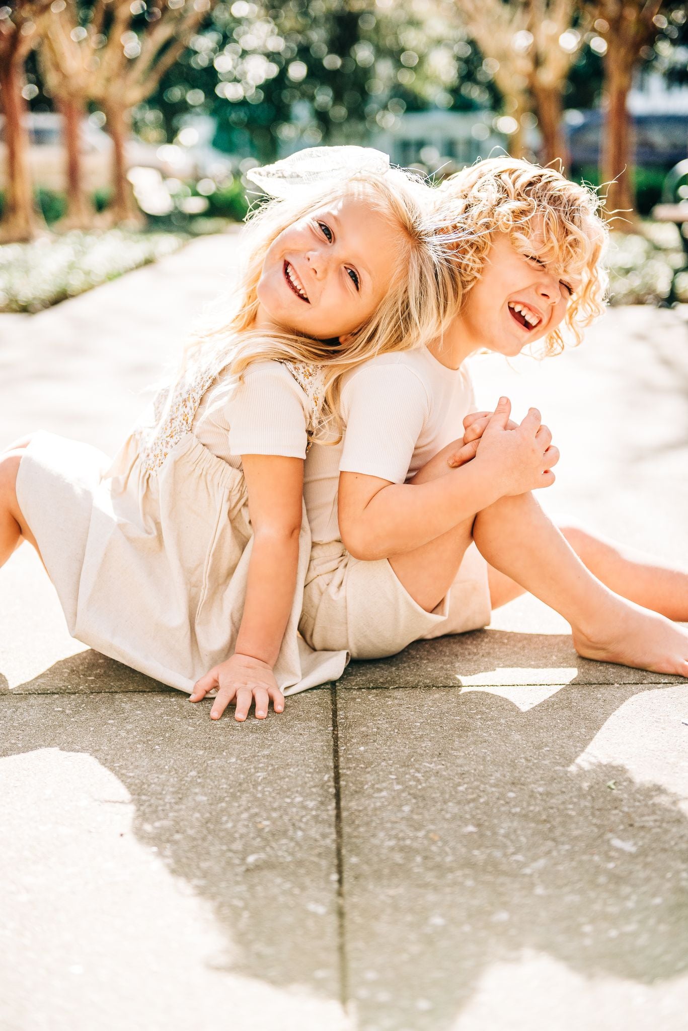 Sand Linen Shorts