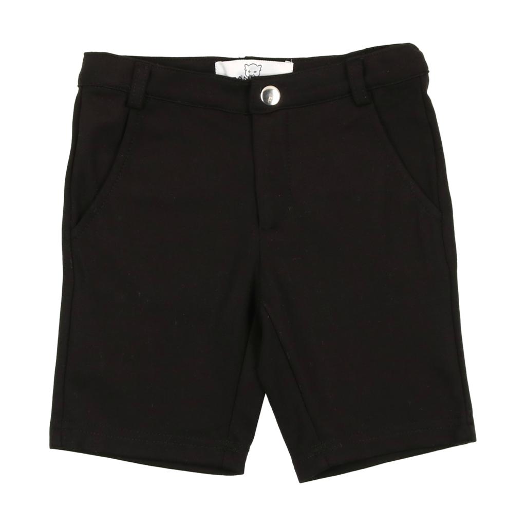 Black Stretch Shorts