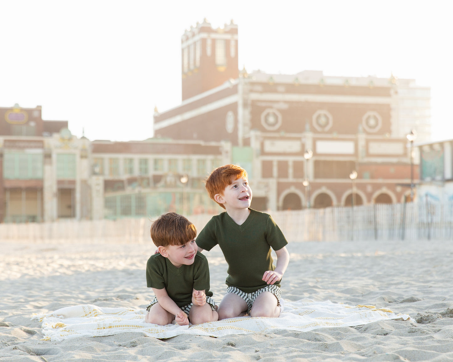 Hunter Green knit Top