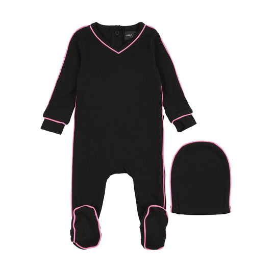 Neon pink Trim Stretchie