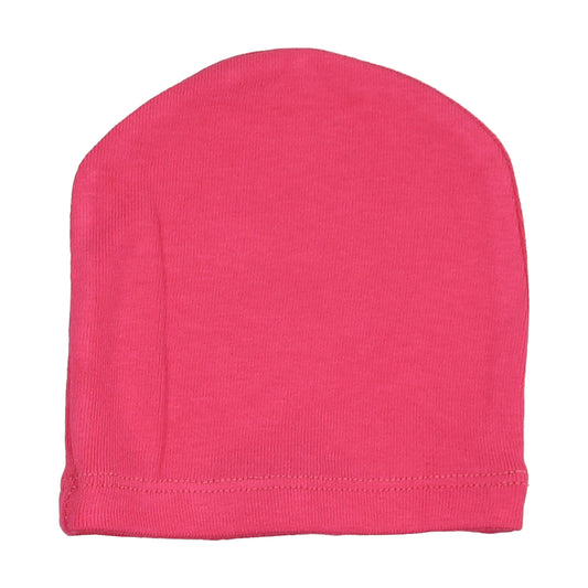 Hot pink V neck hat