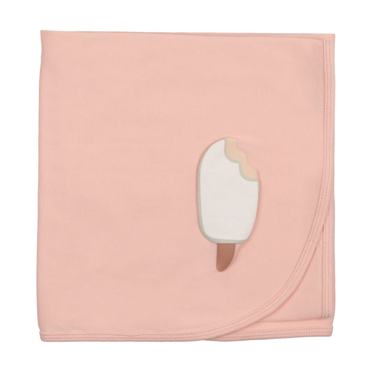 Pink Vanilla Ice Cream Blanket