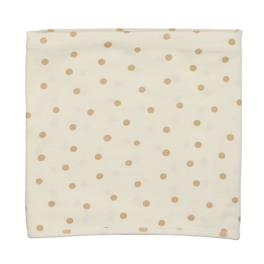Gold Polka Dots Blanket