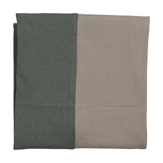 Sage Ribbed Lightning Blanket