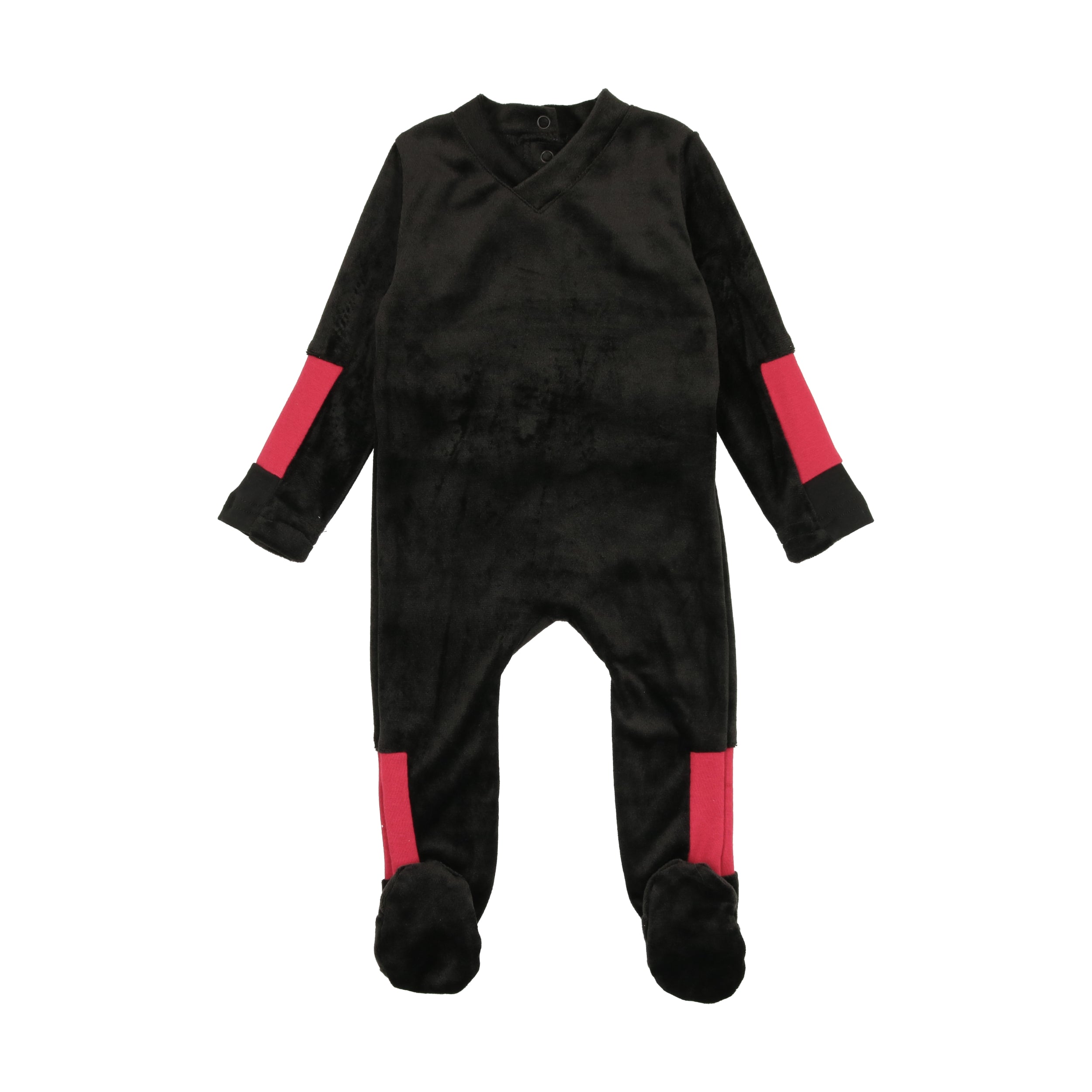 Black/ Cherry Arm Stretchie Cuddle and Coo