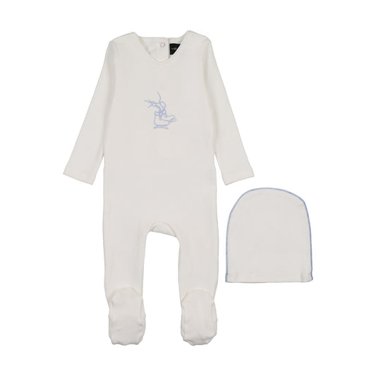 Light Blue Ice Skate Stretchie