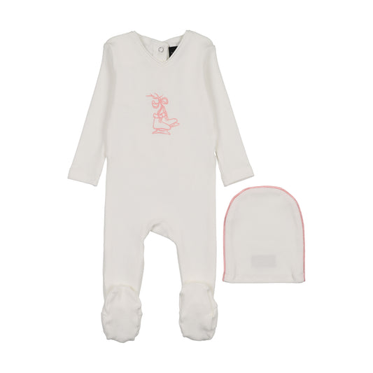Light Pink Ice Skate Stretchie