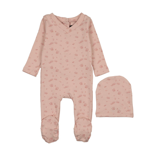 Strawberry Print Stretchie