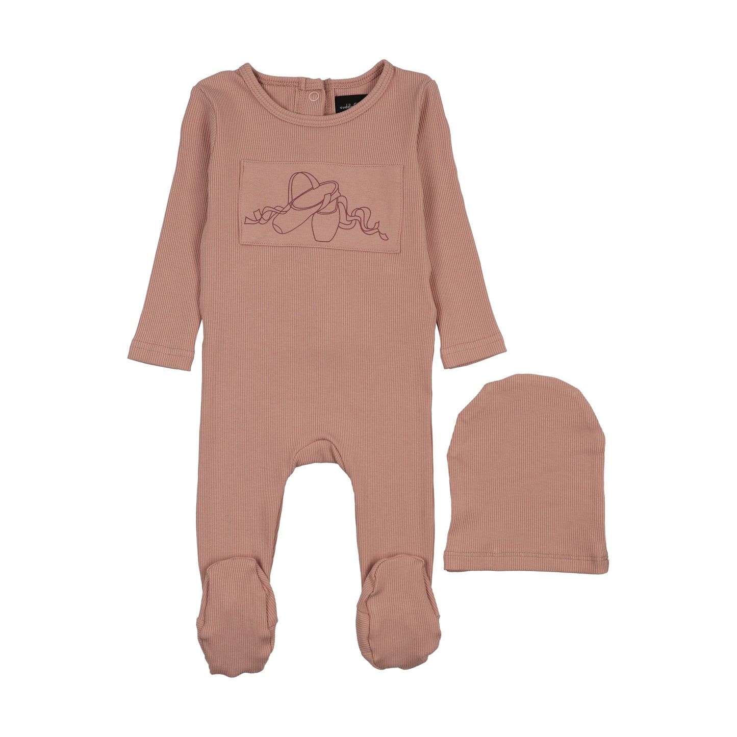 ballet Slipper Patch Stretchie