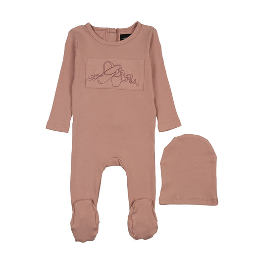 ballet Slipper Patch Stretchie