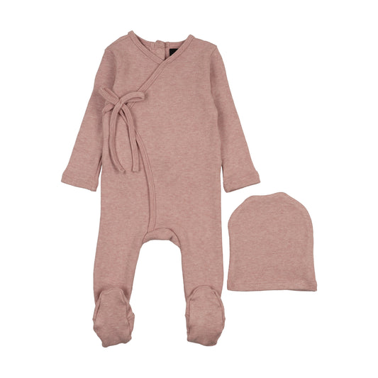 Knit Pink Wrap Stretchie