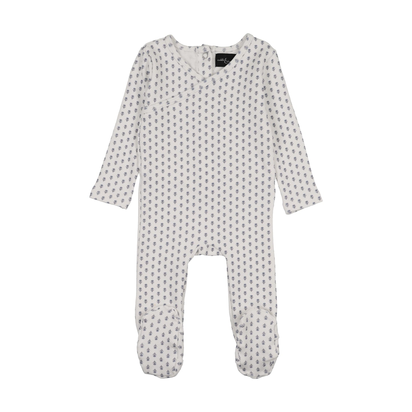 Navy Little pine Stretchie