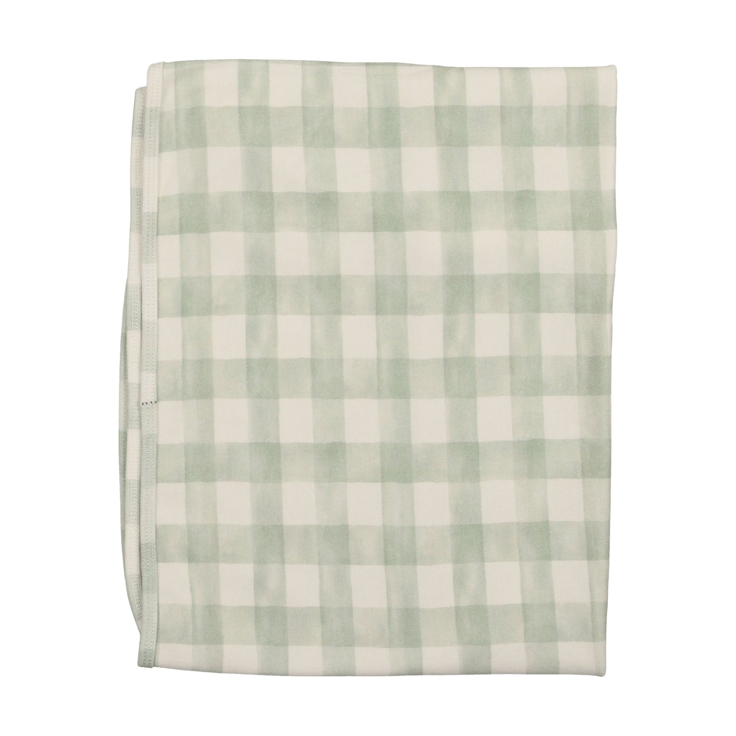 Mint Checked Blanket